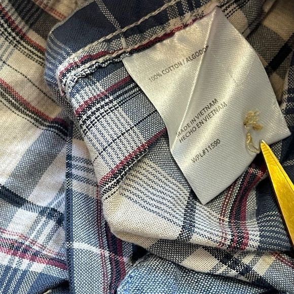 Weatherproof Vintage Women's Collection 100% Cotton Button Down Shirt Size XXL - Picture 10 of 11